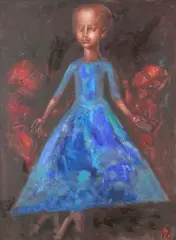 Andrei Medvedev, Provincial Theatre, Oil on canvas