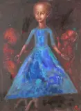 Andrei Medvedev, Provincial Theatre, Oil on canvas