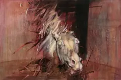 Józef Walczak, The Horse, Oil on canvas