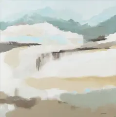 Mary Ann Ginter, Ice, Oil on canvas