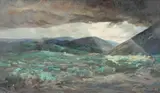 Lumen Martin Winter, South and West, Oil on panel
