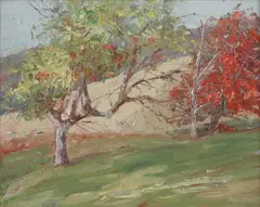 Harold Anthony Gerome, Los Gatos, Oil on board