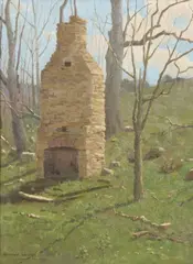 Anthony Watkins, Homestead, Oil on canvas