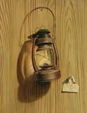 Ernest Albert Land, The Lantern, Oil on board