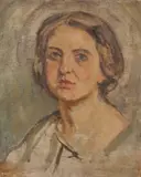 Juan Francisco González, Portrait of a Woman, Oil on canvas
