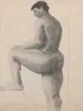 Milton Avery, STANDING MALE c. 1930