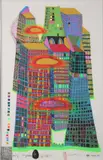 Friedrich Hundertwasser, Good Morning City, Color silkscreen