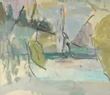Scottish Modernist School, Untitled, LANDSCAPE, oil on canvas