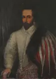 N. Waddeu Brenizer, Sir Walter Raleigh, Oil on canvas