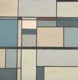 Leon Polk Smith, Geometric Abstract, Oil on canvas