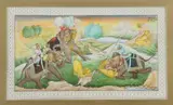 Indian School, Hunting Scene