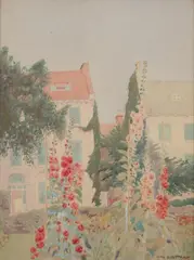 Ora Coltman, Quebec in Summer, Watercolor