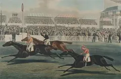 Charles Hunt, The Derby, 1848, Engraving with aquatint