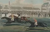 Charles Hunt, The Derby, 1848, Engraving with aquatint