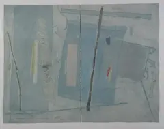 Jennifer M. Berringer, Untitled, UNTITLED - DIPTYCH, mixed media