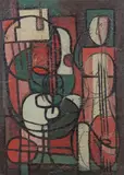 Jean Xceron, Peinture