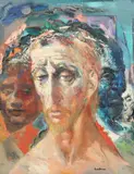 Jon Corbino, Crown of Thorns, Oil on canvas