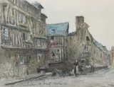 Frank Myers Boggs, French Street Scene