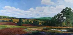 J. Maresca, Late Summer, Oil on canvas