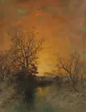 George McCord, Hudson River at Twilight