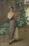 Natale Attanasio, The Beauty of Rome, Oil on canvas