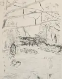 Pierre Bonnard, Paris 1937, Lithograph - Plate: 13 in. x 10 3/8 in