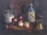 A. Rubens, Still Life with Apples and Jugs, Oil on canvas