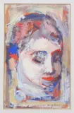 Maurice Golubov, Portrait, Gouache
