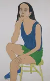 Alice Neel, Woman on a Stool