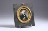 William Marshall Craig, Portrait of Hon, Miniature, watercolor on ivory, unsigned