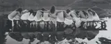 V. Tony Hauser, The Last Supper of Hiawatha, Black and white photograph