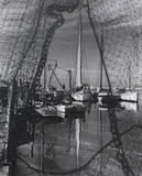 A. Aubrey Bodine, Boats at Dock, Silver gelatin print