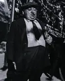 Lisette Model, Newspaper Salesman, Silver gelatin print