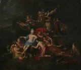 Gerard Hoet, Diana and Her Attendants, Oil on canvas