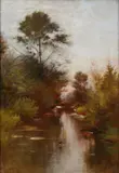 Ernest Parton, Creek in Autumn