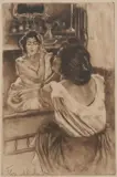 Louis Le Grand, Untitled, FLORE ARTIFICIELLE, etching - Plate: 9 1/4 in. x 6 in