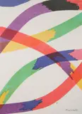 Piero Dorazio, Untitled, ABSTRACT, color silkscreen