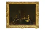 Hendrik Pothoven, Untitled, in an 18th-century carved giltwood frame Provenance: Clarke Thornhill