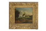 Matthijs Balen, Untitled, in an 18th-century carved giltwood frame Provenance: Maurice 'Dick' Turpin