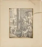 Lucas van Leyden, Untitled, 1525 (Bartsch 136) engraving sheet 24.5 x 19.5cm Provenance: Maurice 'Dick' Turpin