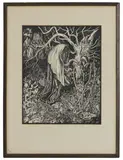 G D S Henderson, Untitled, pen and ink 46.5 x 39cm