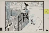 aka 'Mac' Stanley McMurtry, Untitled, pen and ink and watercolour image 34 x 44cm
