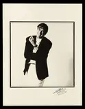 David Bailey, Untitled, 13 July 1985 gelatin silver print