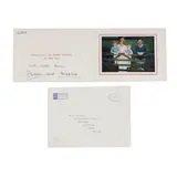 Untitled by Princess of Wales Hrh Diana, inside a colour photograph of the Prince and Princess of Wales with their sons, sold Jul 2024