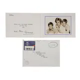 Untitled by Princess of Wales Hrh Diana, inside a colour photograph of Diana with Prince William and Prince Harry, sold Jul 2024