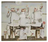 Vladimir Gorshunov, Untitled, oil on canvas 101 x 114cm