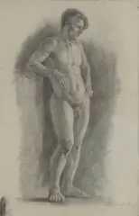 Alexandre Timofeiev, Untitled, pencil 57.5 x 37cm