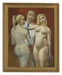 Thomas Diffley, Untitled, oil on board 91 x 71cm