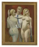 Thomas Diffley, Untitled, oil on board 91 x 71cm