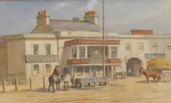 J. T. Wilson, Untitled, Eltham pencil and watercolour heightened with white 18 x 27cm (4)